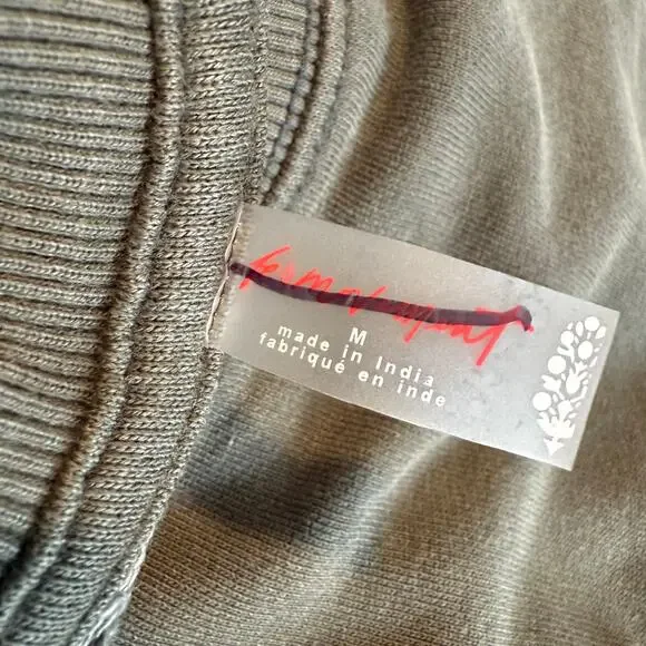 Free People sweatshirt all star buti logo pullover Medium - Picture 8 of 10